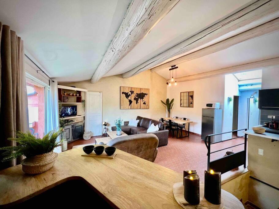Charmant Appartement Bédoin Exteriör bild