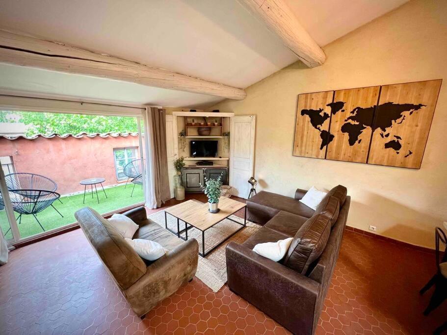 Charmant Appartement Bédoin Exteriör bild